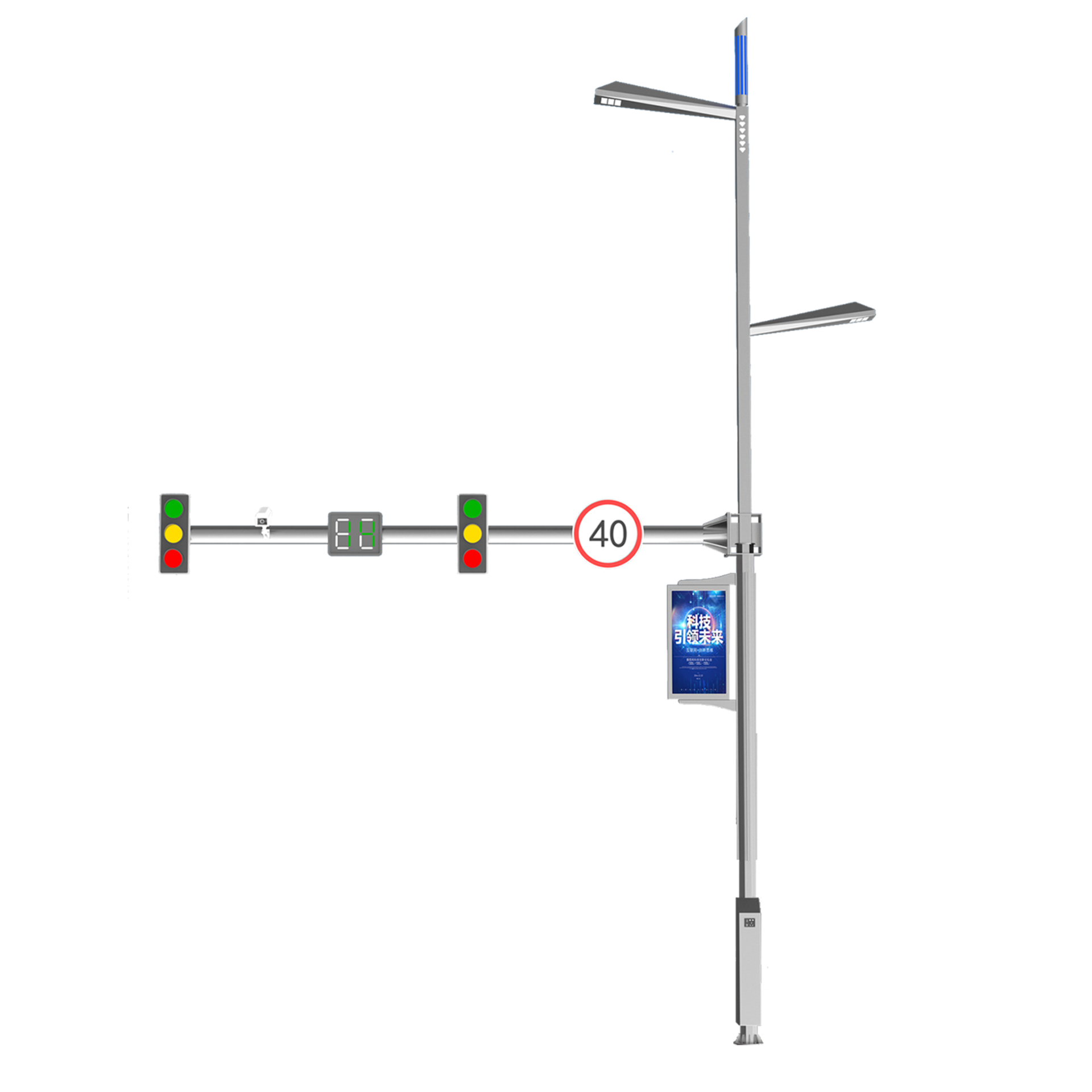 智慧燈桿的功能介紹，以及運用場景