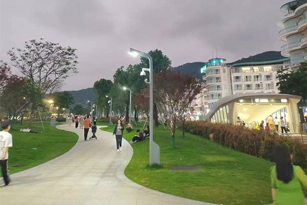 深圳大梅沙片區項目項目合計100余套智慧路燈，助力智慧景區建設